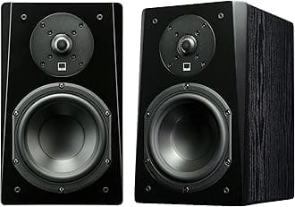 Prime Bookshelf Speakers - Pair (Premium Black Ash)