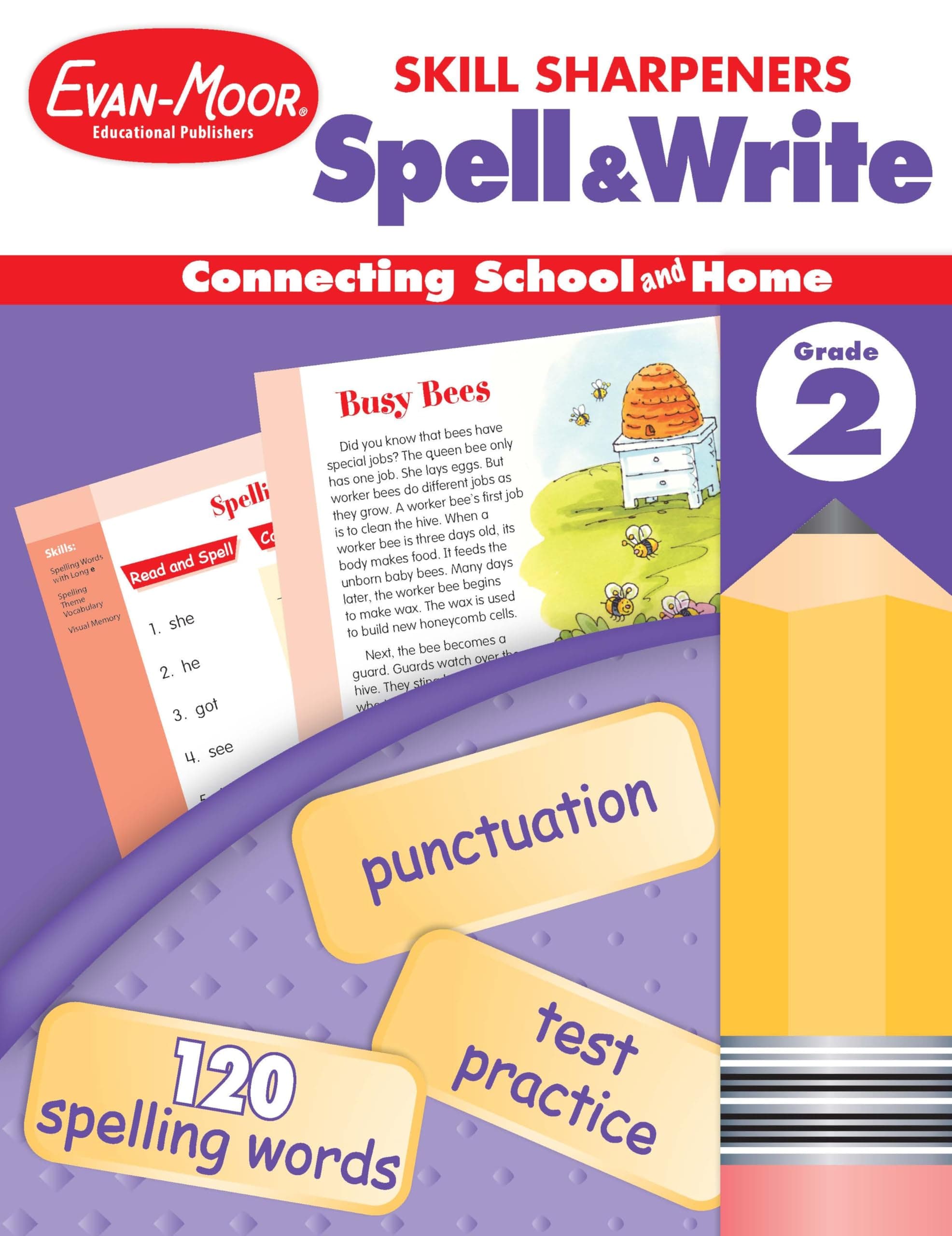 Skill Sharpeners Spell and Write, Grade 2