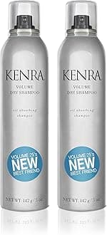 Kenra Volume Dry Shampoo | Oil Absorbing Spray | All Hair Types | 5 oz (2-Pack)