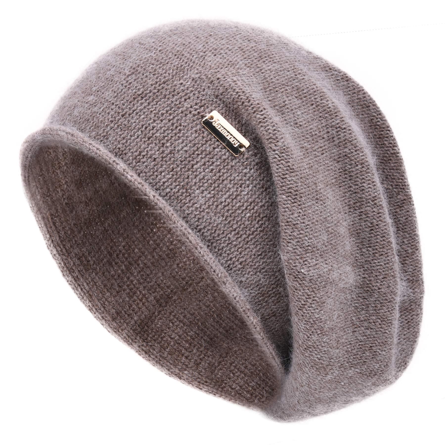 jaxmonoy Cashmere Slouchy Knit Beanie Hat for Women Winter Soft Warm Ladies W...