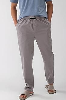 Regular Fit Cotton Blend Woven Casual Style Pyjama Dual Pockets Breathable Microfibre Waistband Anti-Bacterial Stretchable Soft Comfortable Pyjama For Men