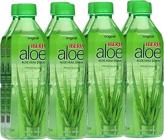 Aloe Vera Juice Drink with Pure Aloe Pulp, Original,16.9 Fl Oz (Pack of 8)