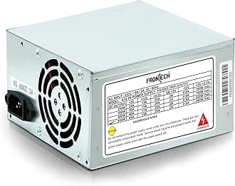 FRONTECH 450 Watts SMPS Power Supply Unit, Compliant with ATX 12V, 20/24 Pin Main Power, Power Protection, (PS-0005, Grey)