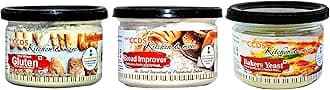CCDS Bread Improver, Instant Yeast and Gluten Flour Combo Pack