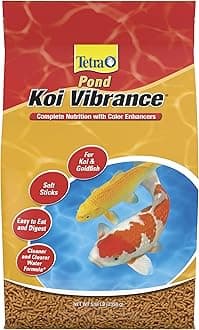 TetraPond Koi Vibrance, Soft Sticks, Floating Pond Food