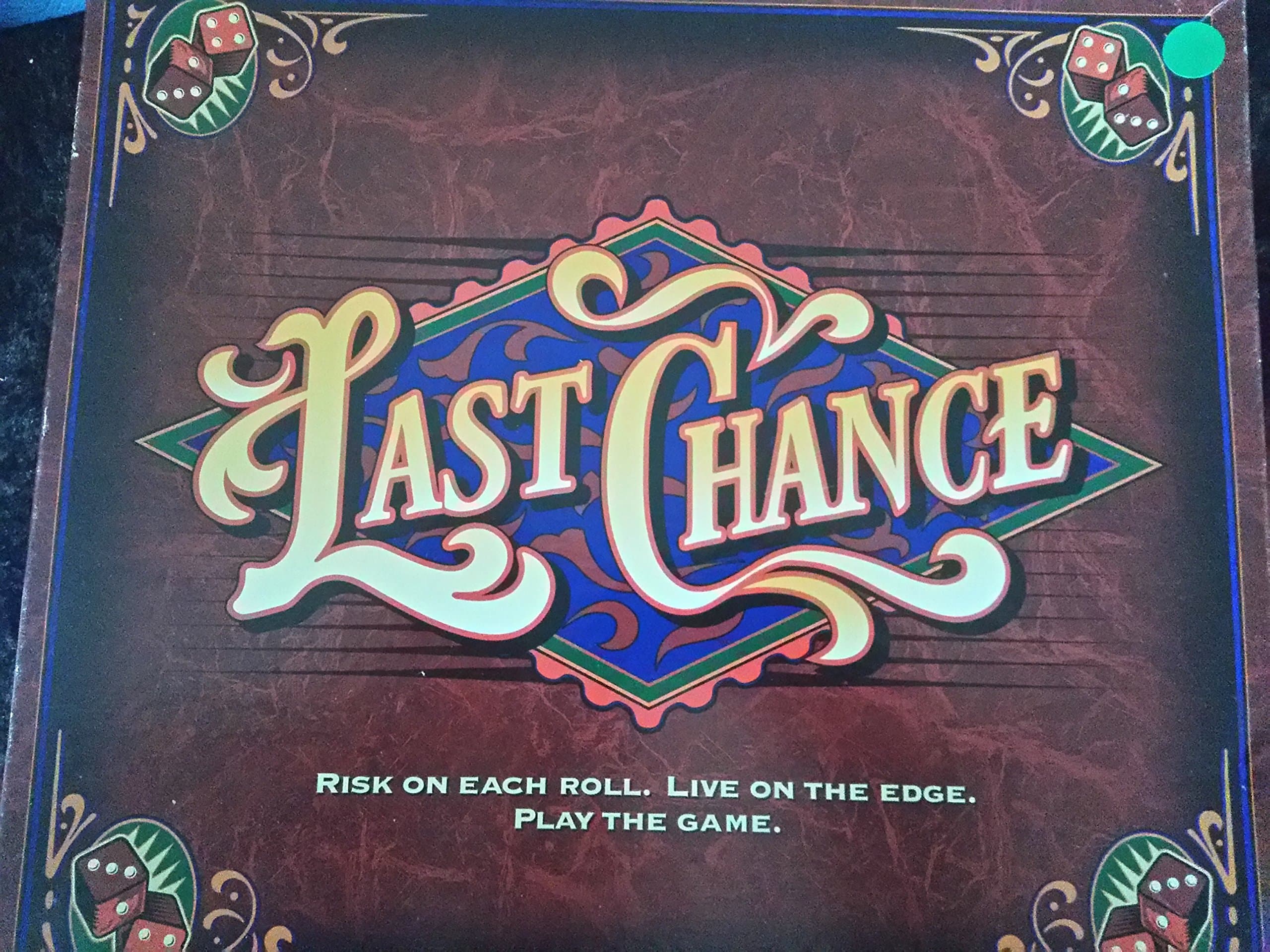 Last Chance Dice Game by Milton Bradley