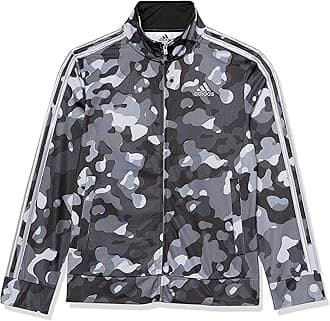 adidasBoys' Zip Front Iconic Tricot Jacket