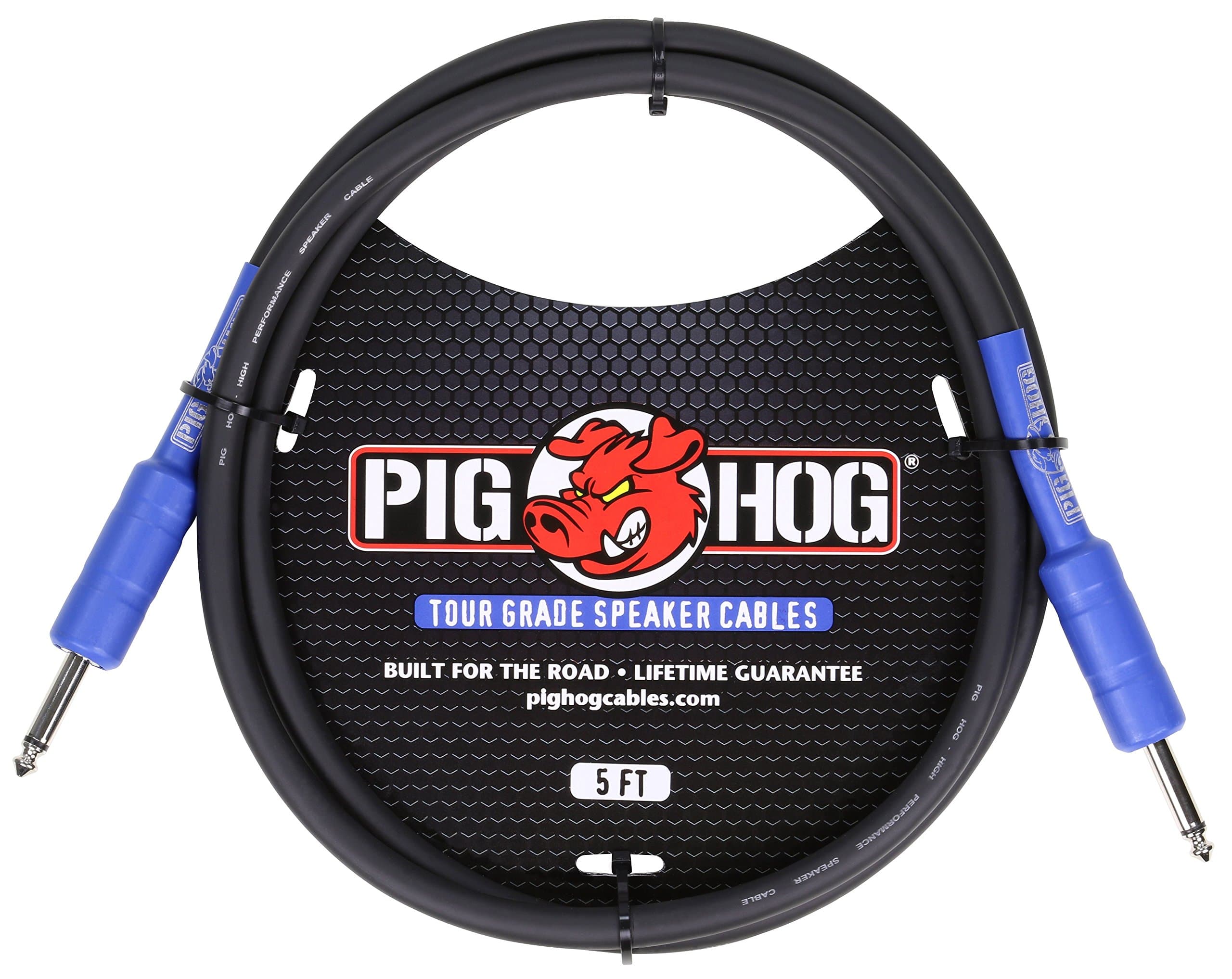 Pig Hog PHSC5 14 Gauge Speaker Cable, 5 ft