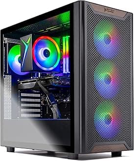 Chronos 3 Desktop PC, Ryzen 7 7700 3.8 GHz (5.3GHz), AMD RX 9070XT 16GB, 2TB Gen4 NVMe SSD, 32GB DDR5 RAM 6000 RGB, 850W Gold ATX 3 PSU, Wi-Fi, Win 11