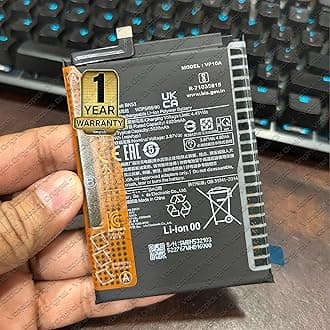 Voopick Original® BN53 Battery for Xiaomi Redmi Note 9 Pro Max (M2003J6B1I-1) with 1 Year Warranty. [5020mAh Capacity] (Interstellar Black)