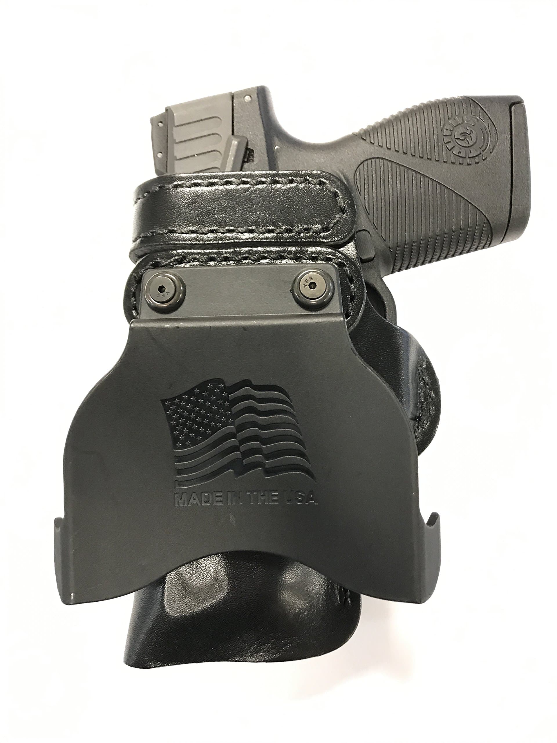 Paddle Holster for Dan Wesson 1911 Commander 4" RH Right Hand Black Concealed Carry Gun Holster