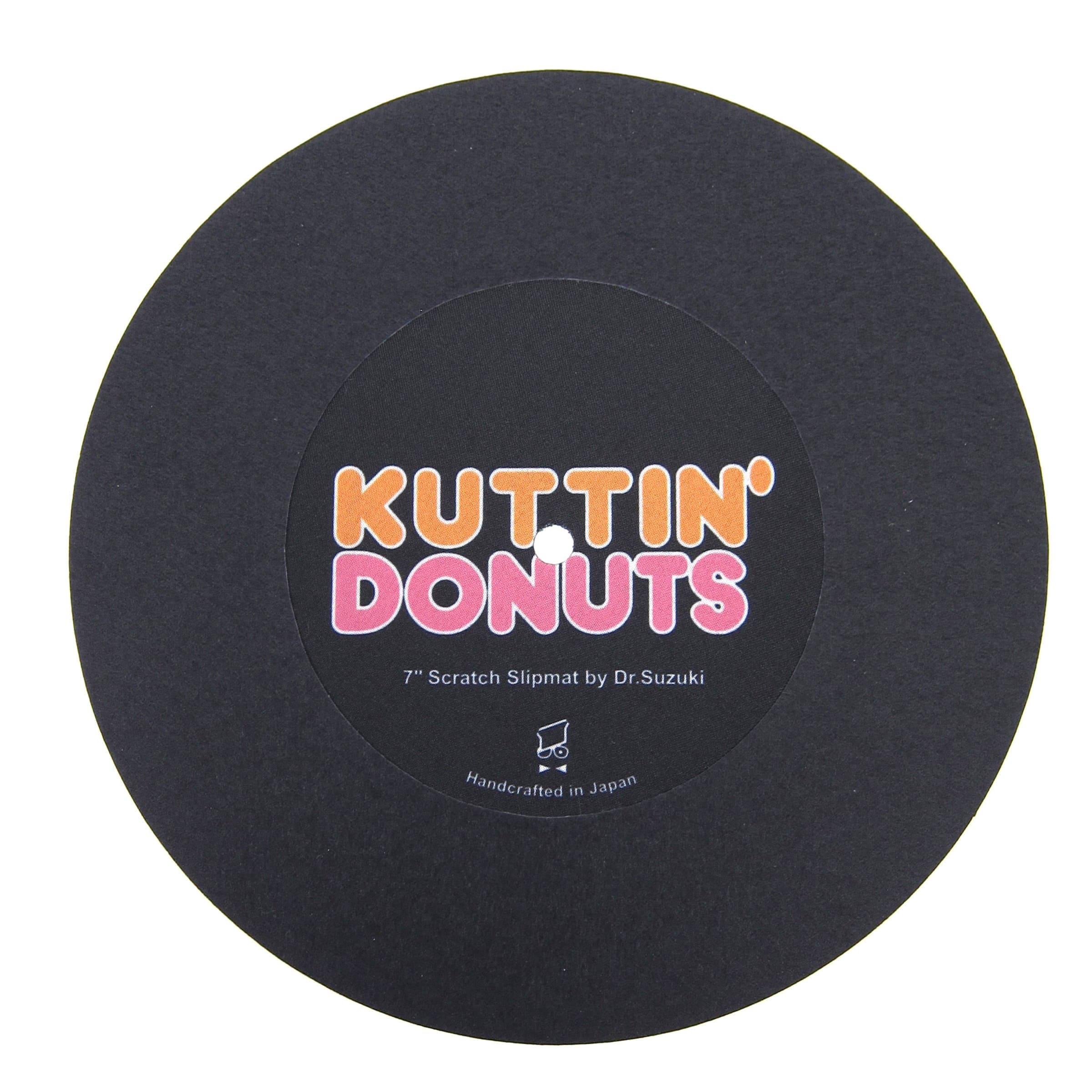 Tablecloth Dr. Suzuki 7" Kuttin Donuts Slipmat schwarz
