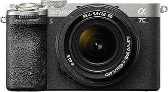 Alpha 7CII Full-Frame Mirrorless Camera, (Silver) + Sony SEL2860 Compact Standard Zoom Lens