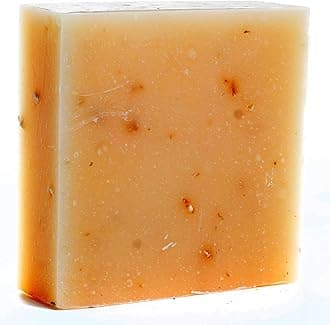 360FeelCherry Almond Soap -5oz Castile Handmade Soap bar - Almonds Cherries, oatmeal as exfoliant - Pure Essential Oil Natural Soaps- Great as Anniversary Wedding Gifts Christmas stocking stuffer