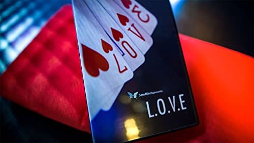 L.O.V.E (DVD and Gimmick) by SansMinds | DVD | Card Magic | Close Up