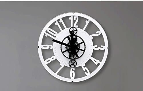 Continental personality creative retro Gear clock Gear clock stylish and simple wall clock wall clock