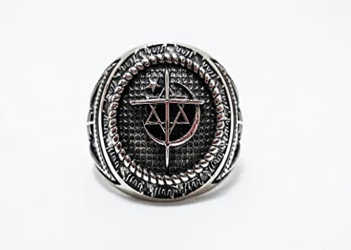 Jinn ring, Skull ring, Devil ring, Chopper ring, Silver ring, 925 Sterling Silver Style Heavy Biker Harley Rocker Men's Jewelry