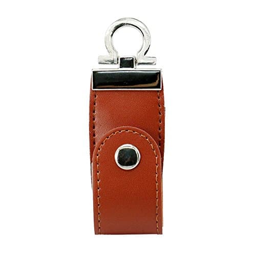 Civetman USB Flash Drive 64GB USB 2.0 Key Chain PU Leather USB Stick Pen Drive