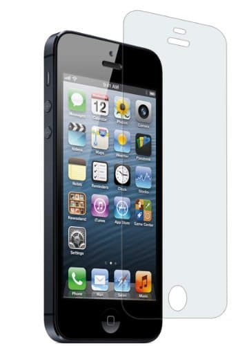 CitiGeeks® 3X Crystal Clear Premium Screen Protector for iPhone 5 / 5S / 5C. Invisible. Pack of 3. CitiGeeks® Retail Package.