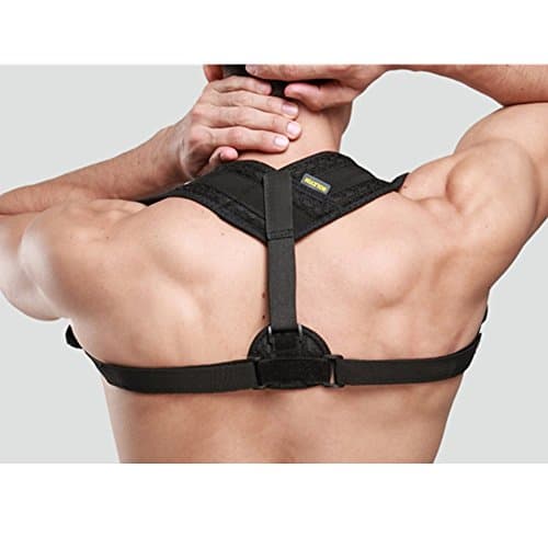 Posture Correctors for Women & Men - Upper Back Support Brace for Clavicle,Shoulder,Lumbar,Chest Support, Back Pain Relief - Premium Support Bands w/ Adjustable Straps