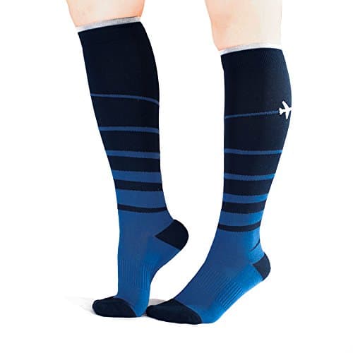 Strides Compression Socks (Large, Sydney) - Gentle Graduated Compression (15-20mmHg), Comfort, and Quality Knitting, Hugs The Natural Curves Of Your Legs And Feet