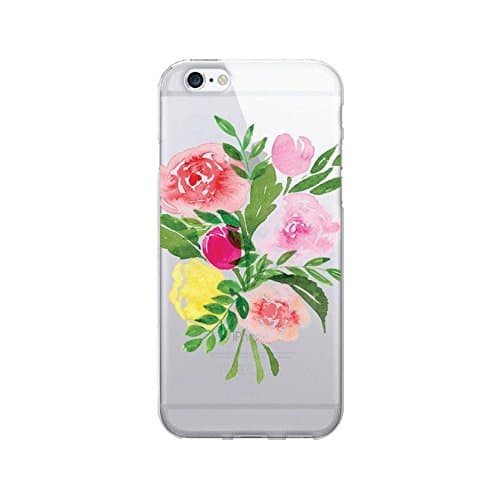 On the Move Essentials clear phone case for iPhone 6, iPhone 6s and iPhone 7 (Bouquet)