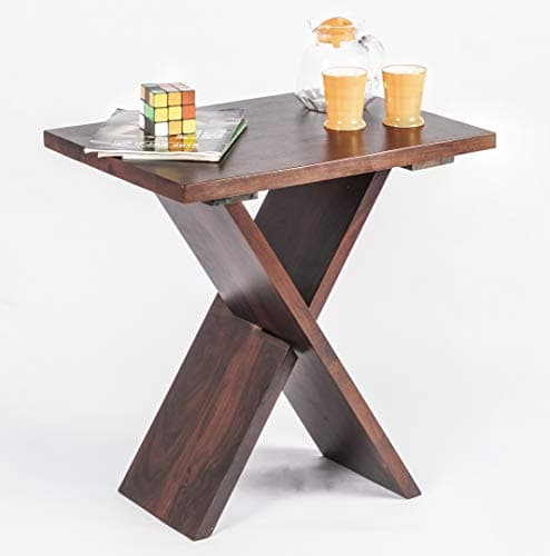 Ikiriya Sheesham Solid Wood Coffee Table |Center Table |Living Room Table - Walnut