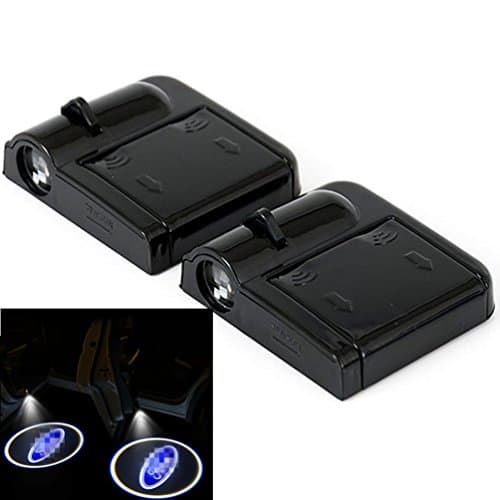 2pcs Wireless Car Door Led Welcome Laser Projector Logo Ghost Shadow Light Car-styling Car Interior Lamp Light (Ford)