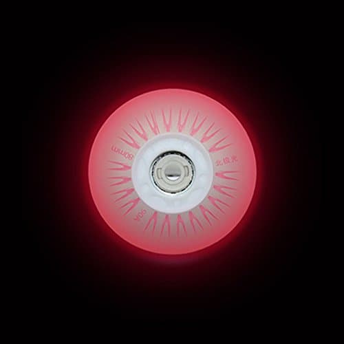 Led Luminous Inline Skates Replacement Wheels 90A-(Pack of 4)