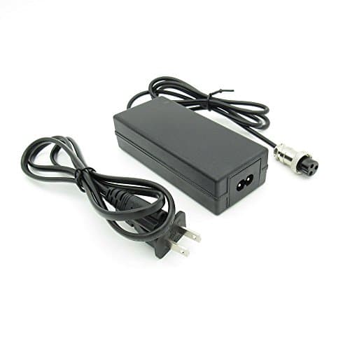 24volt 2a Electric Scooter Battery Charger for Razor E100 E125 E150 E200 E300 E500 PR200 MX350, Pocket Mod, Sports Mod, and Dirt Quad, Ground Force, 3-Prong Inline US Plug
