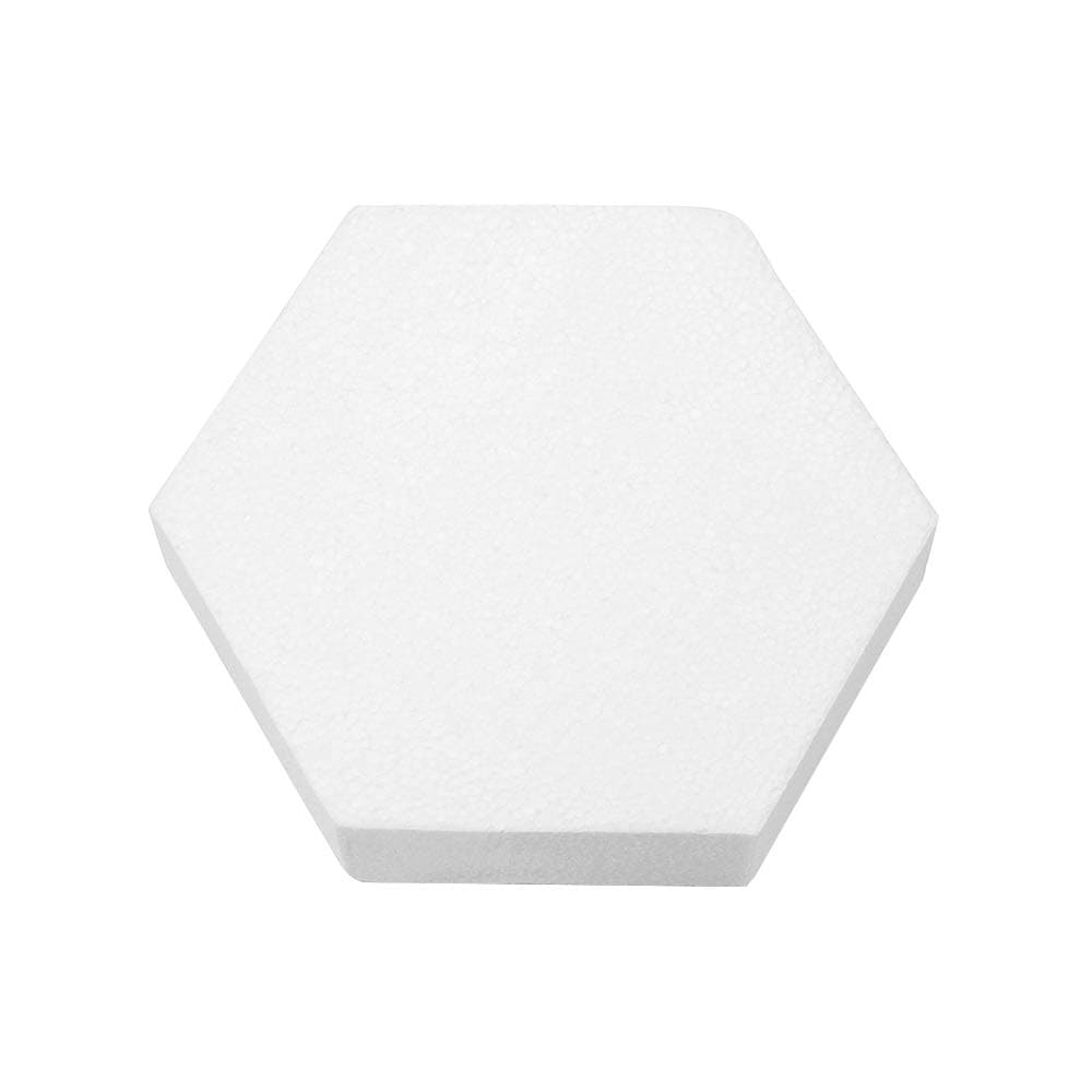 Kuuans Party Decorations Styrofoam Sugarcraft Bakeware Baking Mold Practice Model Cake Dummy Foam Cake Mould(8inch)