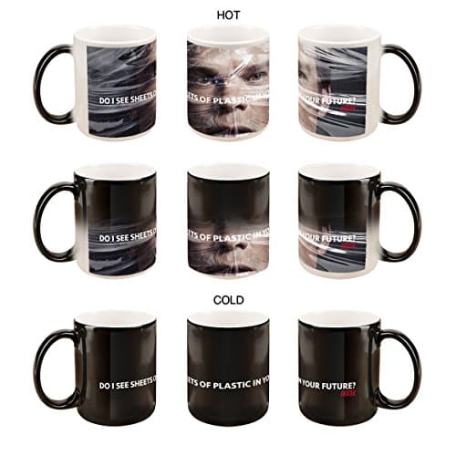 Dexter Sheets of Plastic Heat Sensitive Mug