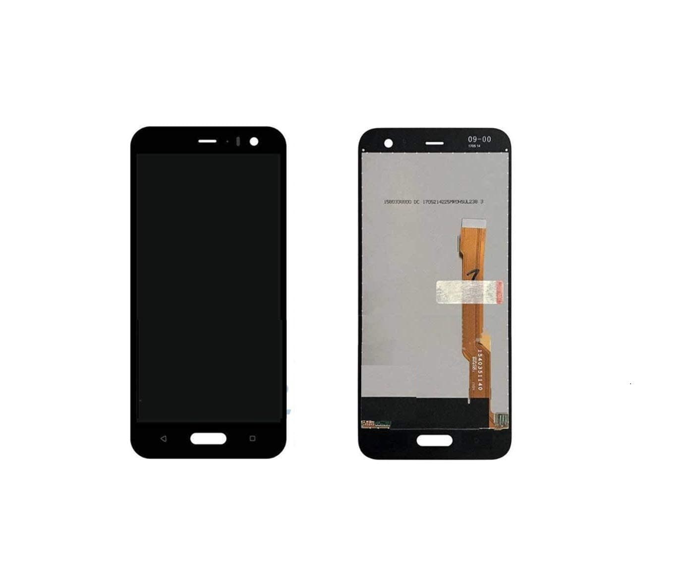 Mobile Rescue UK BLACK Replacement Full LCD Screen Touch Screen Digitizer LCD Display For HTC U11 Life (LIFE VERSION)