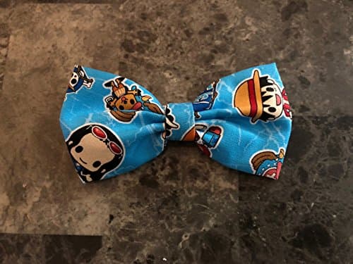 Monkey D. Luffy One Piece Anime Chibi Clip On Bow Tie READ MEASUREMENTS