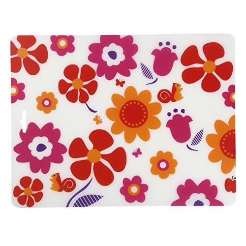 【Antibacterial】Cutting Board Sheet Flower【Japan Import】