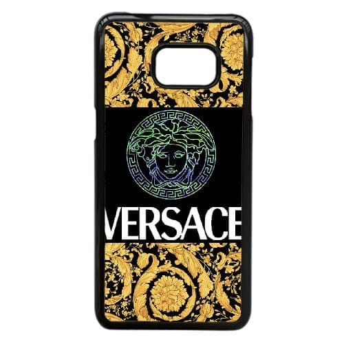 Samsung Galaxy Note 5 Edge Black Cell Phone Case Versace Brand Logo Custom Case Cover A11U526785
