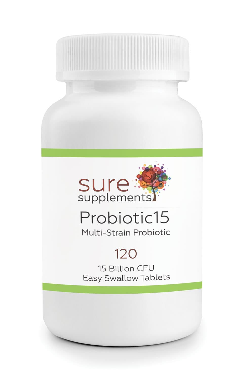 Probiotic 15 - 120 Tablets 15 Billion CFU Multi Strain Probiotic