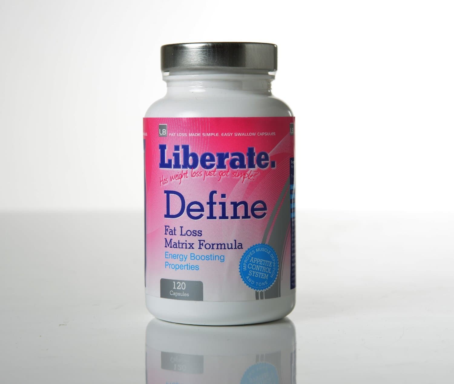 Liberate ‘DEFINE’ – Fat Loss Matrix Formula - 120 Capsules