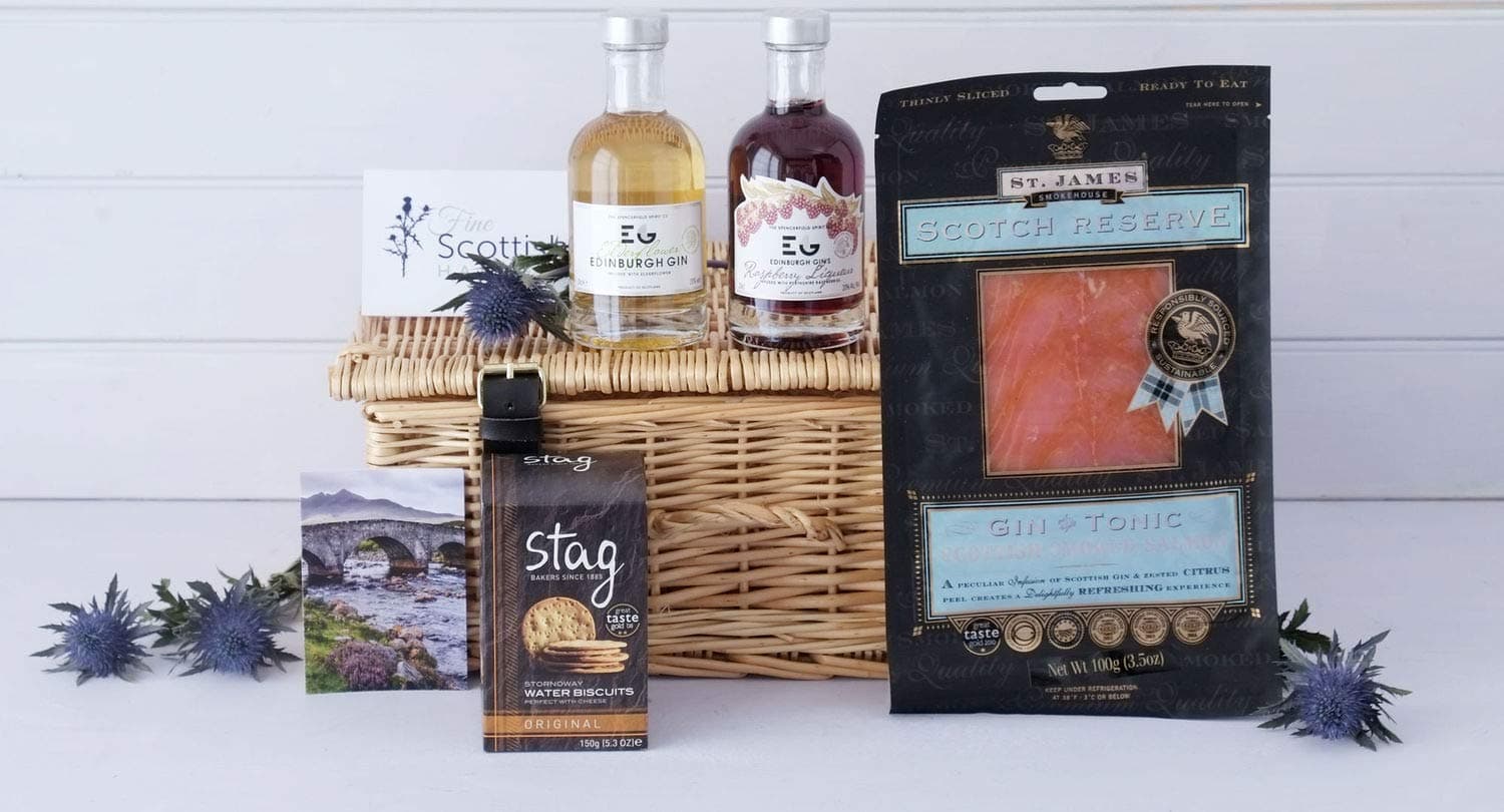 Scottish Gin & Smoked Salmon Gift Hamper
