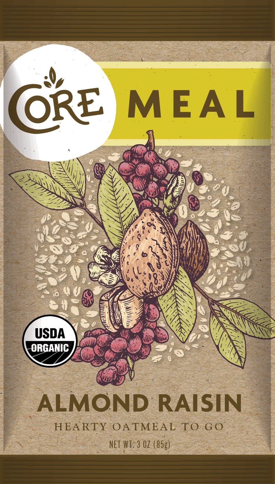 Core Meal Almond Raisin - 10 Pack