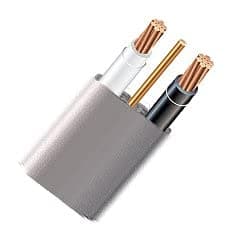 6/2 UF-B Wire, Underground Feeder and Direct Earth Burial Cable (125 FT Cut)