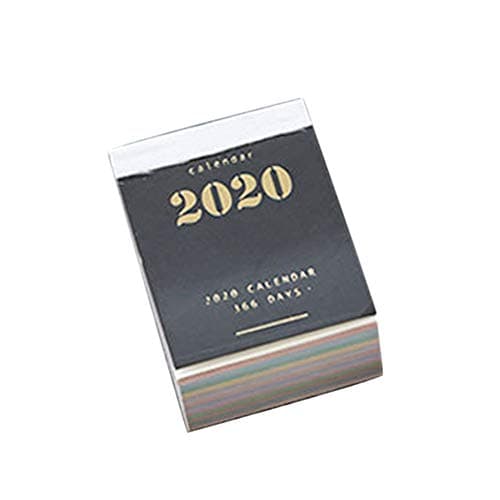 2020 Wall Planner Tags 366 Days Mini Calendar Notes Desktop Agenda Diary Daily Planner Book A