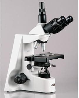 AmScope T690C-PL-10M Digital Trinocular Compound Microscope, 40X-2500X Magnification, WH10x and WH25x Super-Widefield Eyepieces, Infinity Plan Achromatic Objectives, Brightfield, Kohler Condenser, Double-Layer Mechanical Stage, Includes 10MP Camera with Reduction Lens and Software
