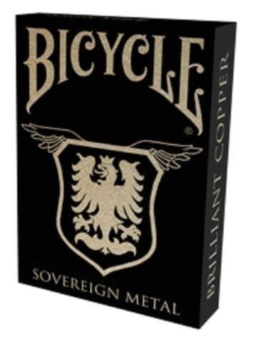 Bicycle Brilliant Copper Playing Cards