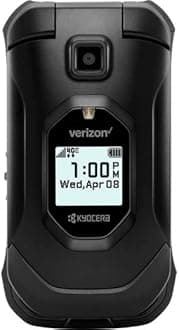 Kyocera DuraXV Extreme E4810 16GB Verizon | Ultra-Rugged Flip Phone IP68 Rated | 4G LTE HD Voice| 5MP Camera | 1770mAh Battery