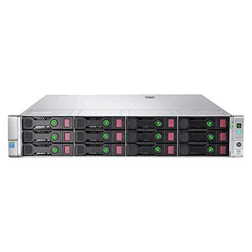 HP Proliant DL380 G9 Server / 2X E5-2670 V3 2.3GHz = 24 Cores / 256GB RAM / P840 / 12x 3TB SAS (Renewed)