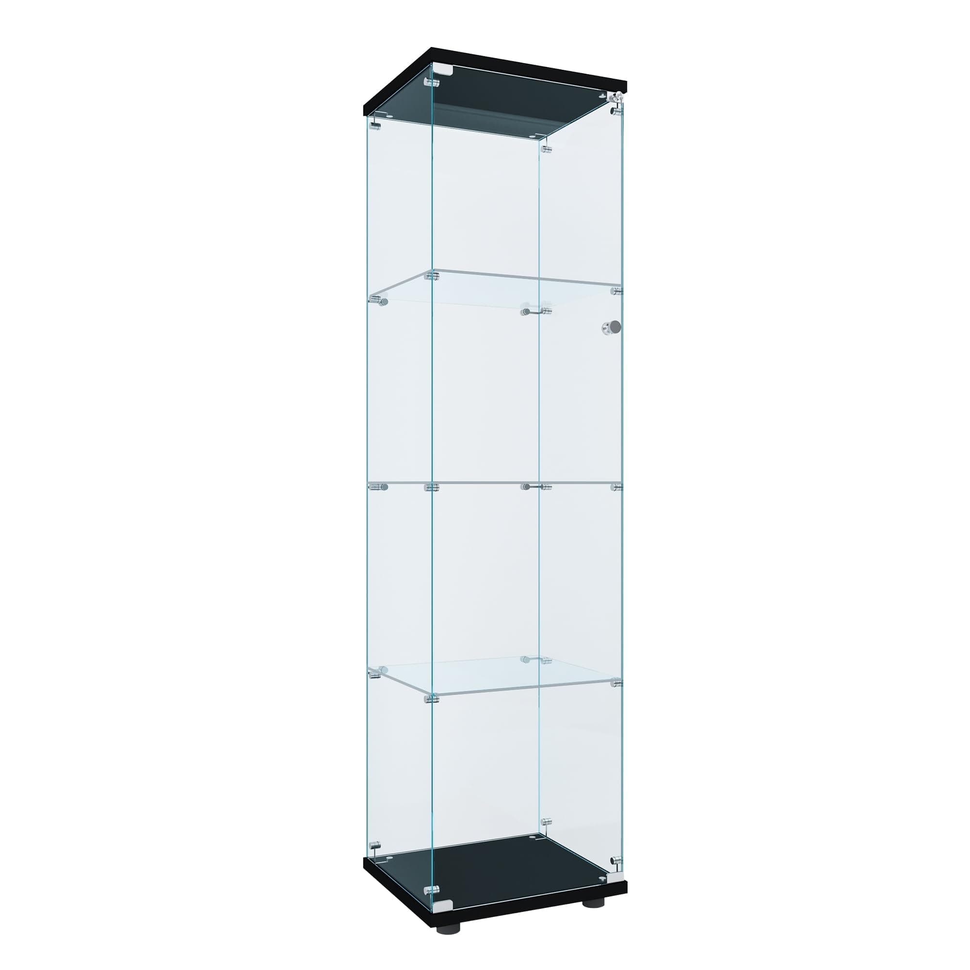 Black Glass Display Cabinet