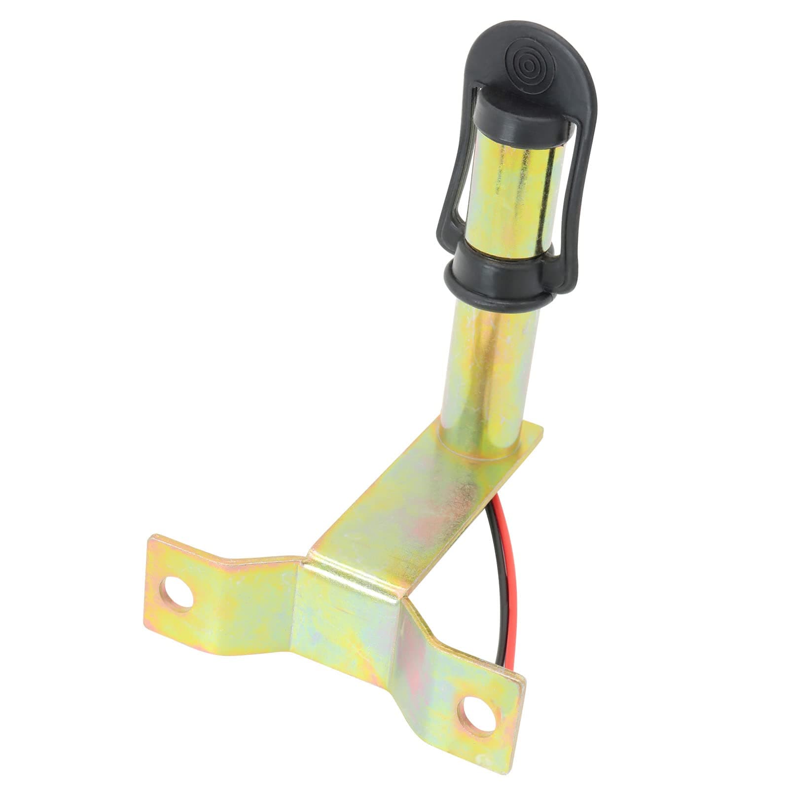 Tractor Beacon Light Bracket,Metal Mount with Wire for Forklift Truck Flashing Rotating Warning Light -Side Mounting 90° L Shape