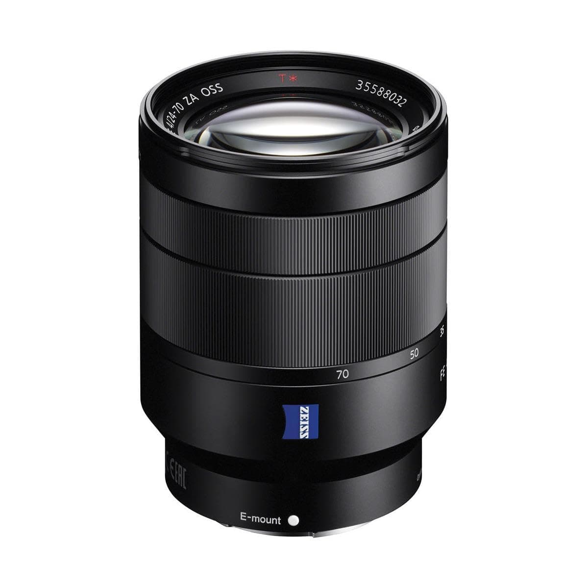 Sony 24-70mm f/4 Vario-Tessar T FE OSS Interchangeable Full Frame Zoom Lens