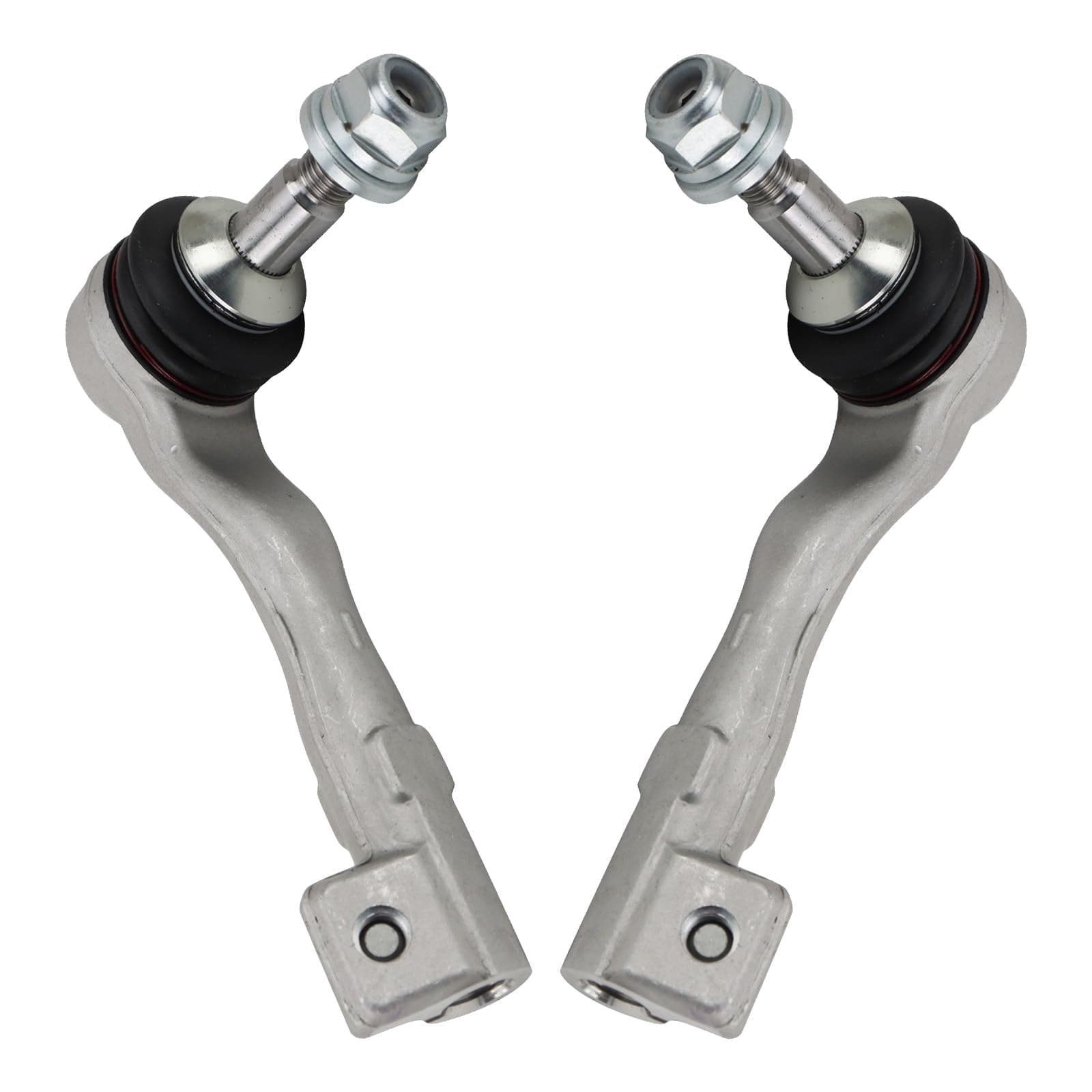 TRQ Front Outer Tie Rod Set 2 Piece Compatible with 2018-2023 BMW X3 19-23 X4